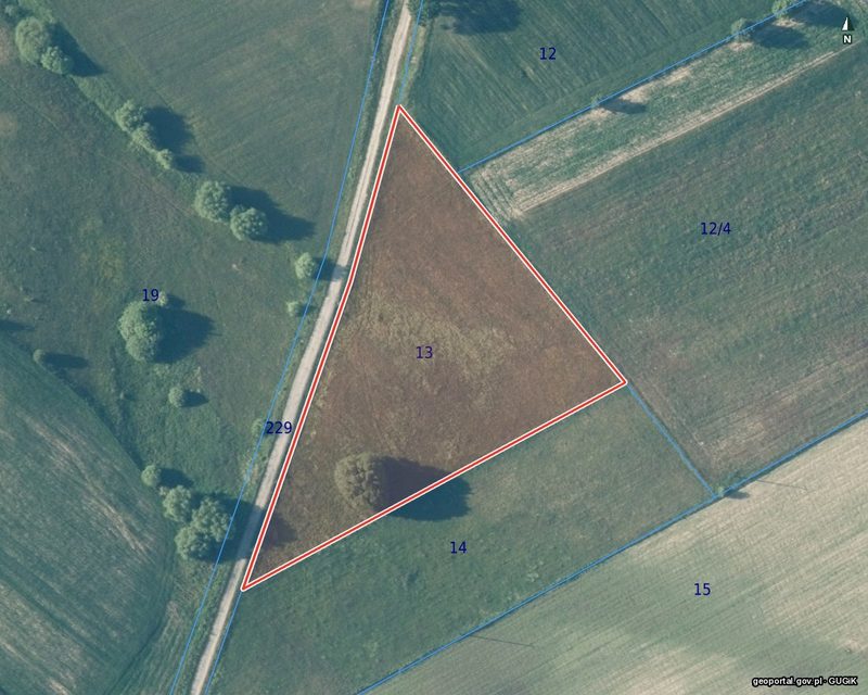Działka na sprzedaż 6 411 m²: Działka budowlana na sprzedaż w Knykach