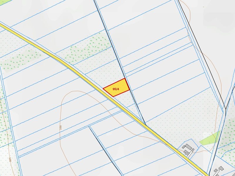 Działka na sprzedaż 2 302 m²: Działka budowlana na sprzedaż w Ostrowąsach, 6 km od Barwic