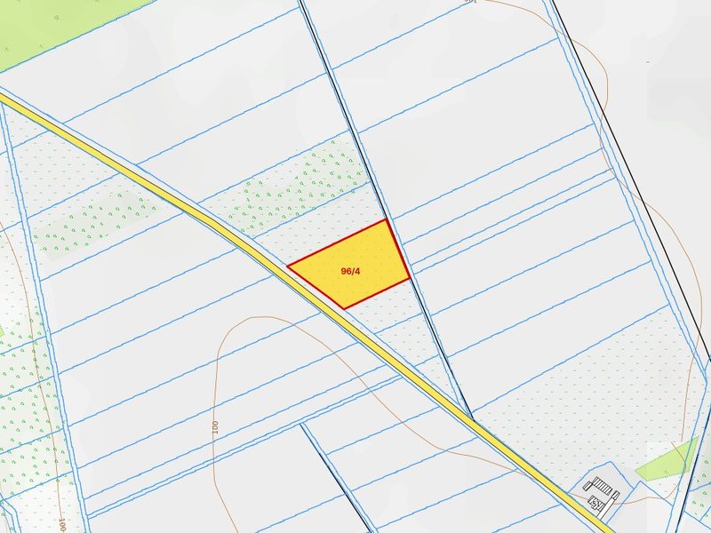 Działka na sprzedaż 5 696 m²: Działka budowlana na sprzedaż w Ostrowąsach, 6 km od Barwic