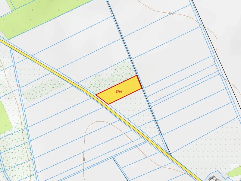 Działka na sprzedaż 4 897 m²: Działka budowlana na sprzedaż w Ostrowąsach, 6 km od Barwic