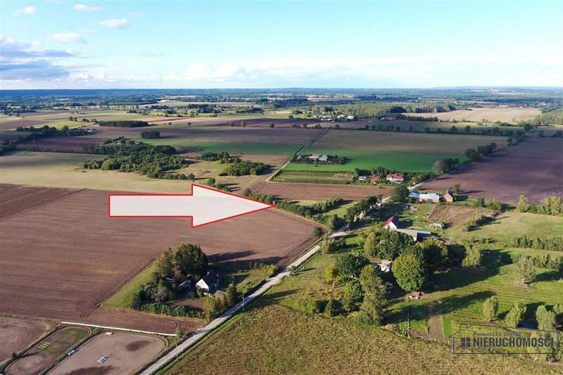 Działka na sprzedaż 1 000 m²: Pięć działek rolnych na skraju Dargikowa, 8 km od Białogardu