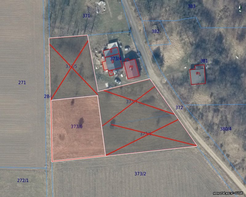 Działka na sprzedaż 1 145 m²: Cztery działki budowlane między polami a lasem w Dargikowie, 7 km od Białogardu