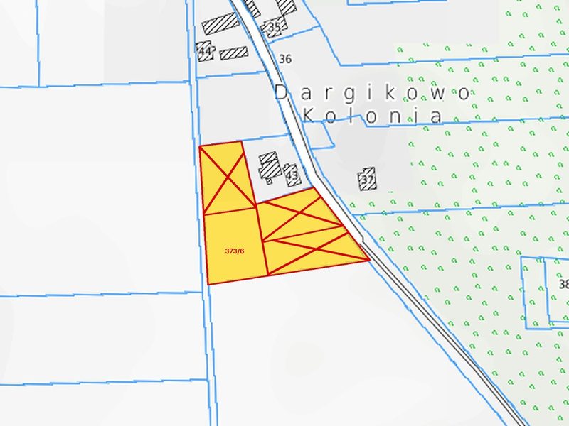 Działka na sprzedaż 1 145 m²: Cztery działki budowlane między polami a lasem w Dargikowie, 7 km od Białogardu