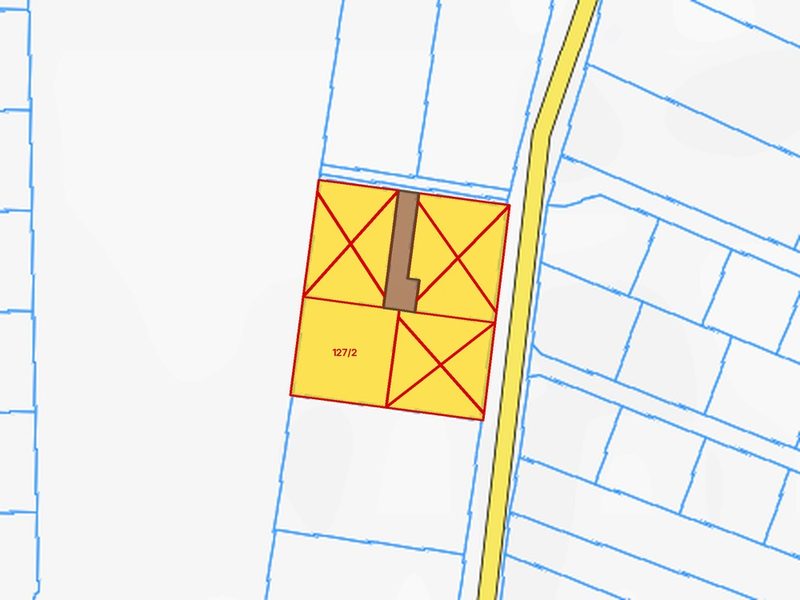 Działka na sprzedaż 1 437 m²: Cztery działki budowlane przy asfalcie w Kościernicy, 7 km od Białogardu