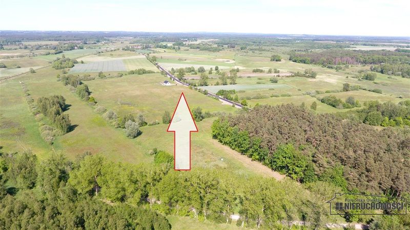 Działka na sprzedaż 1 437 m²: Cztery działki budowlane przy asfalcie w Kościernicy, 7 km od Białogardu