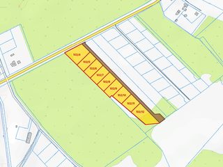 Dziewięć działek budowlanych na polanie wśród lasów w Łęcznie, 4 km od Białogardu zdjęcie 10