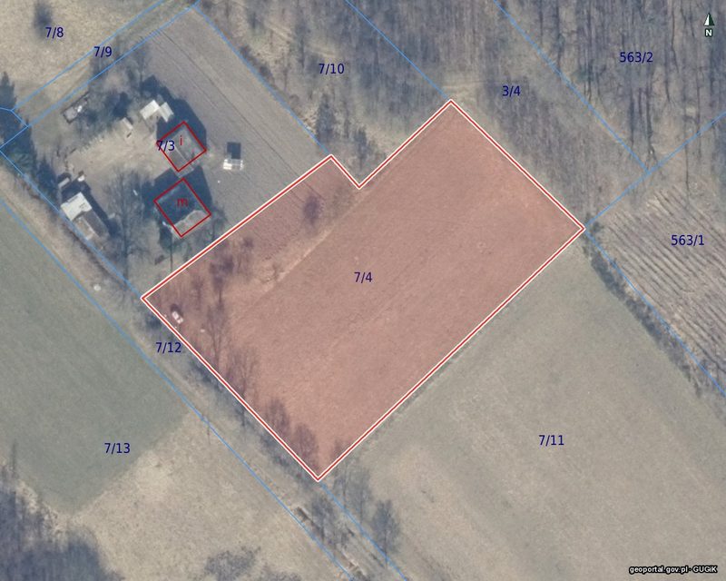 Działka na sprzedaż 4 817 m²: Działka budowlana wśród lasów w Żeleźnie, 11 km od Białogardu