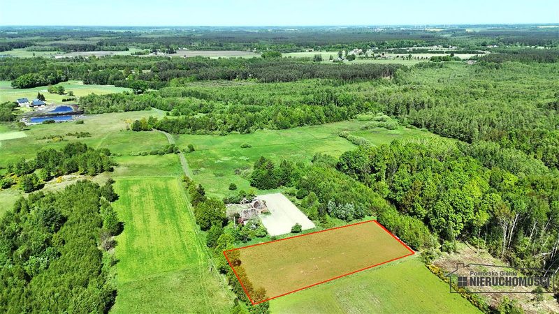 Działka na sprzedaż 4 817 m²: Działka budowlana wśród lasów w Żeleźnie, 11 km od Białogardu