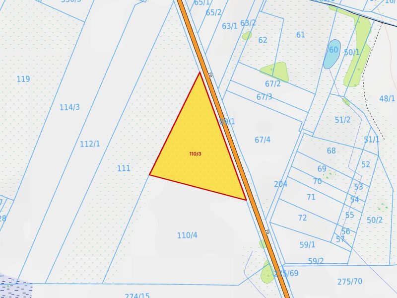 Działka na sprzedaż 17 718 m²: Działka budowlana w Biały Bór