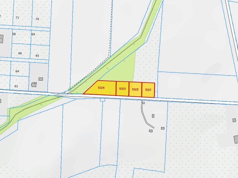 Działka na sprzedaż 1 000 m²: Działki budowlane na sprzedaż w Drzonowie, 13 km od Białego Borka