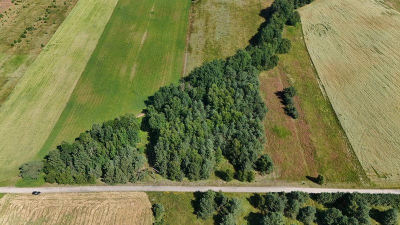 Działka na sprzedaż 1 000 m²: Działki budowlane na sprzedaż w Drzonowie, 13 km od Białego Borka