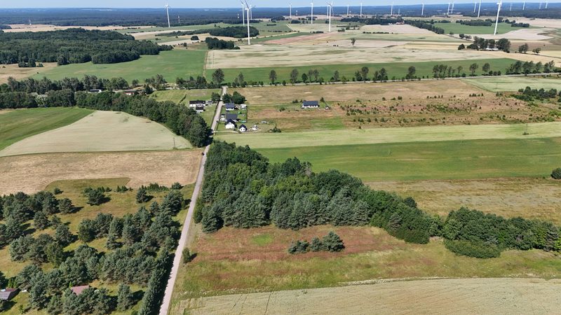 Działka na sprzedaż 1 000 m²: Działki budowlane na sprzedaż w Drzonowie, 13 km od Białego Borka