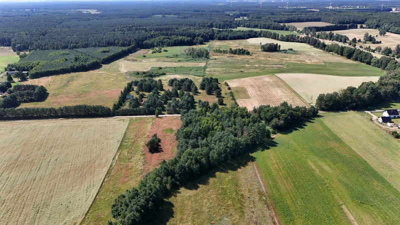 Działka na sprzedaż 1 000 m²: Działki budowlane na sprzedaż w Drzonowie, 13 km od Białego Borka
