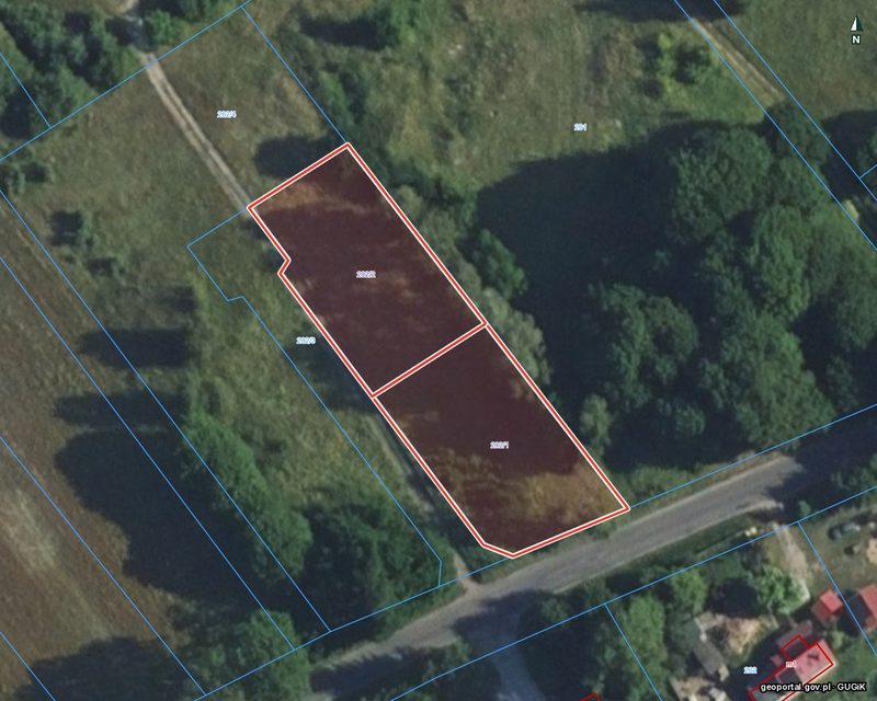 Działka na sprzedaż 866 m²: Działki budowlane na sprzedaż w Breniu, 11 km od Dobiegniewa