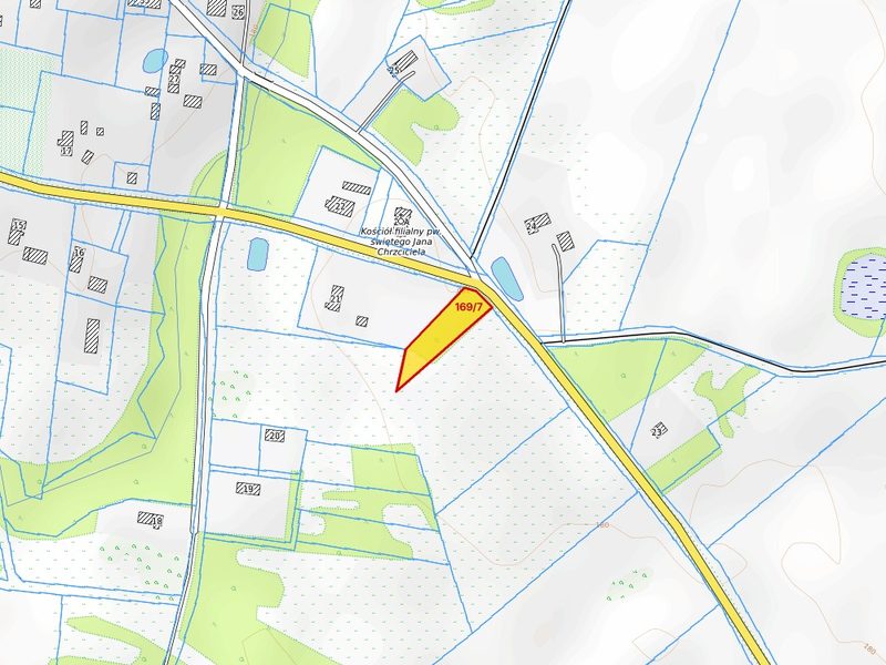 Działka na sprzedaż 1 983 m²: Działka budowlana na sprzedaż w Chmielnie