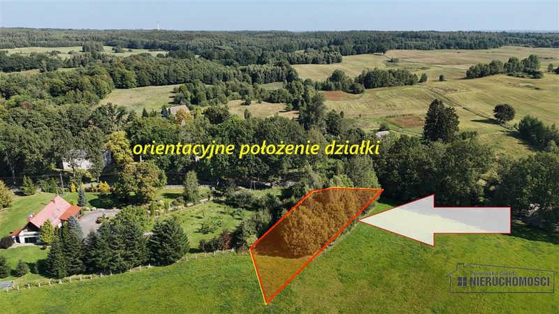Działka na sprzedaż 1 983 m²: Działka budowlana na sprzedaż w Chmielnie