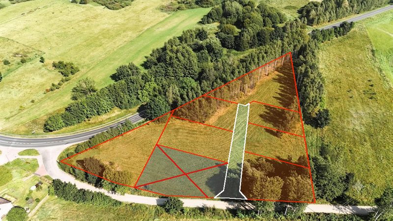 Działka na sprzedaż 1 000 m²: Działki budowlane na sprzedaż w Głodowej