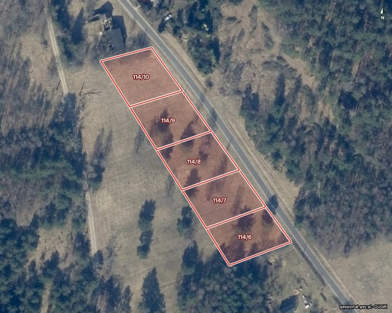 Działka na sprzedaż 999 m²: Działki budowlane na sprzedaż w Ubiedrzu