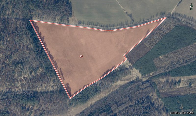 Działka na sprzedaż 118 816 m²: Działka budowlana w Bobolice