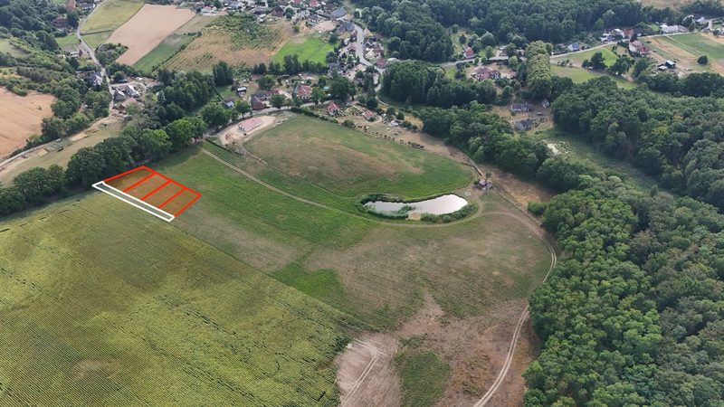 Działka na sprzedaż 1 051 m²: Działki budowlane w Lubiechowie Dolnym, 4 km od Cedyni, zdjęcie 1