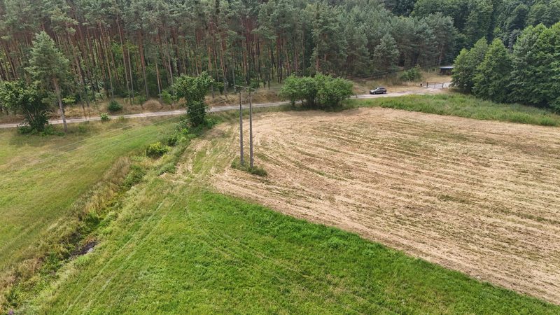 Działka na sprzedaż 1 328 m²: Działki budowlane na skraju Puszczy Piaskowej, 13 km od Cedyni