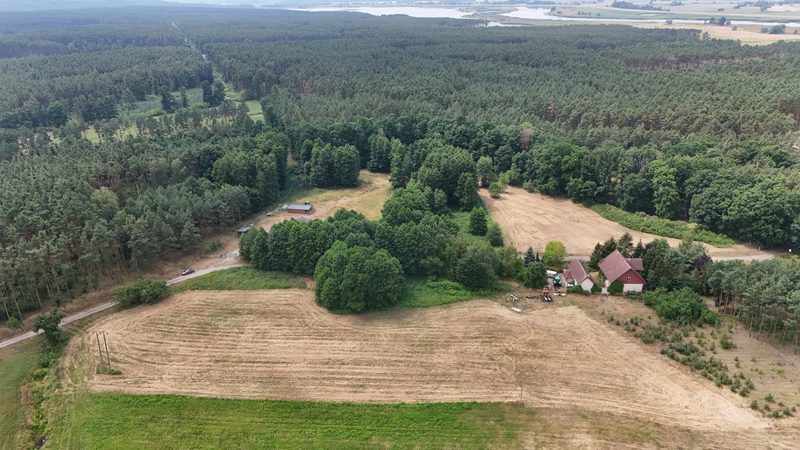 Działka na sprzedaż 1 328 m²: Działki budowlane na skraju Puszczy Piaskowej, 13 km od Cedyni