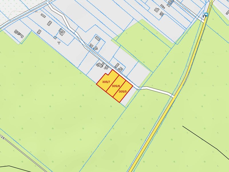 Działka na sprzedaż 1 273 m²: Działki budowlane pod lasem w Piasku, 13 km od Cedyni
