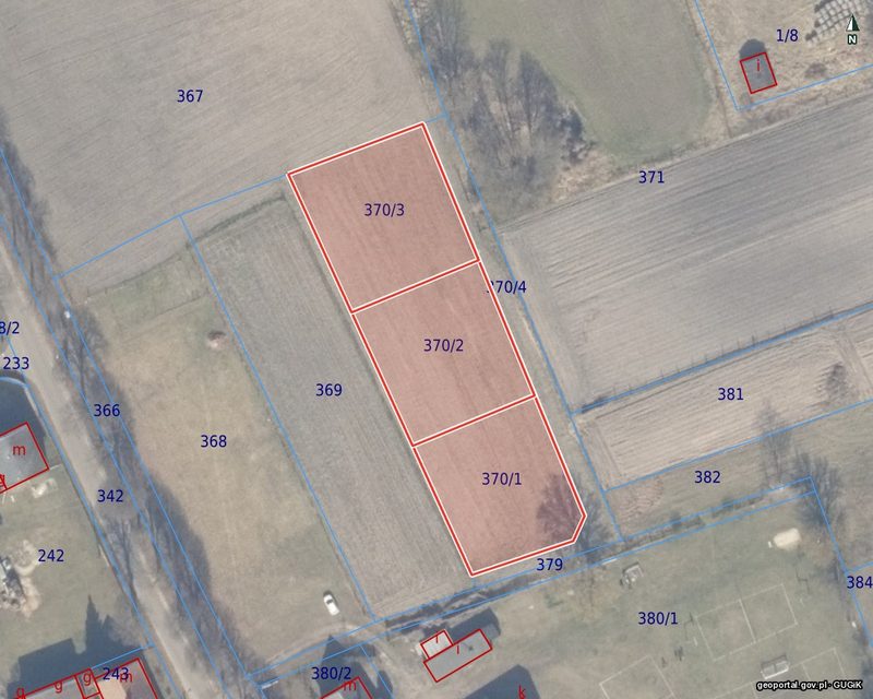 Działka na sprzedaż 760 m²: Działki budowlane w Piasku nad Odrą, 13 km od Schwedt