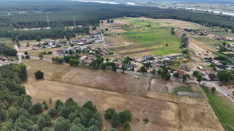 Działka na sprzedaż 989 m²: Działki budowlane z drogą wewnętrzną w Piasku, 11 km od Cedyni