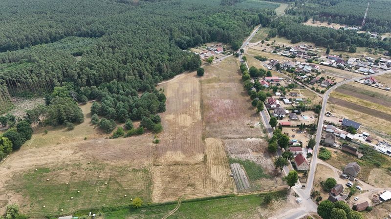 Działka na sprzedaż 989 m²: Działki budowlane z drogą wewnętrzną w Piasku, 11 km od Cedyni