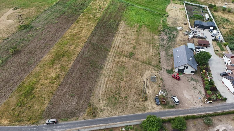 Działka na sprzedaż 930 m²: Działki budowlane przy asfalcie w Piasku, 13 km od Cedyni