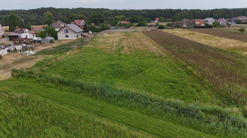 Działka na sprzedaż 930 m²: Działki budowlane przy asfalcie w Piasku, 13 km od Cedyni
