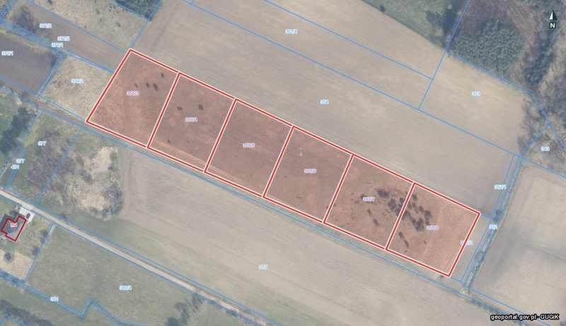 Działka na sprzedaż 3 195 m²: Działki budowlane na sprzedaż w Długie, 6km od Chociwla
