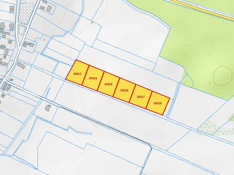 Działka na sprzedaż 3 195 m²: Działki budowlane na sprzedaż w Długie, 6km od Chociwla