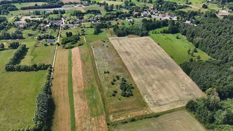 Działka na sprzedaż 3 195 m²: Działki budowlane na sprzedaż w Długie, 6km od Chociwla