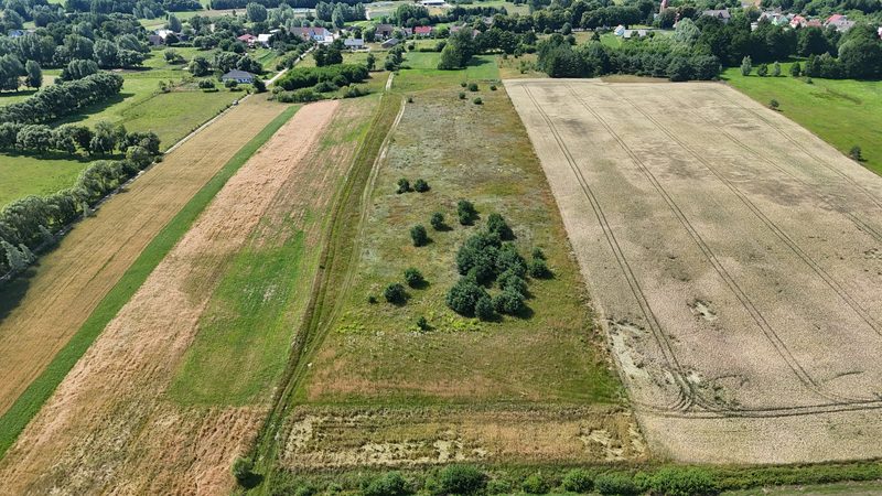 Działka na sprzedaż 3 195 m²: Działki budowlane na sprzedaż w Długie, 6km od Chociwla