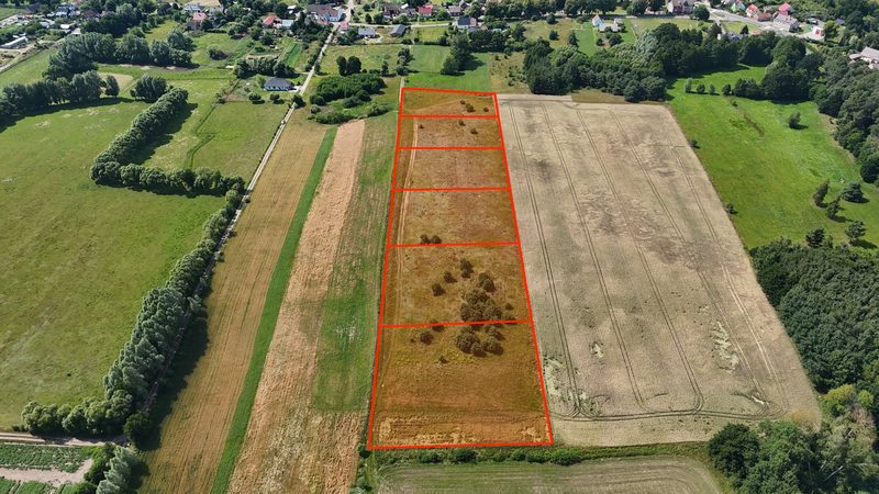 Działka na sprzedaż 3 195 m²: Działki budowlane na sprzedaż w Długie, 6km od Chociwla