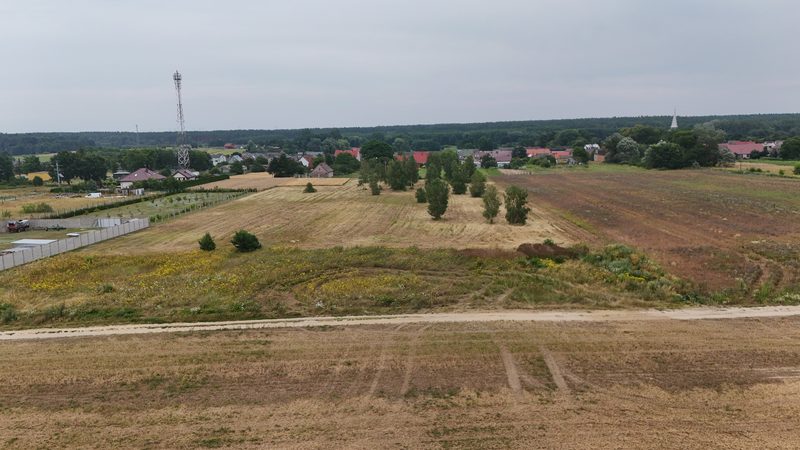 Działka na sprzedaż 843 m²: Działki budowlane na skraju Lisiego Pola, 7 km od Chojny