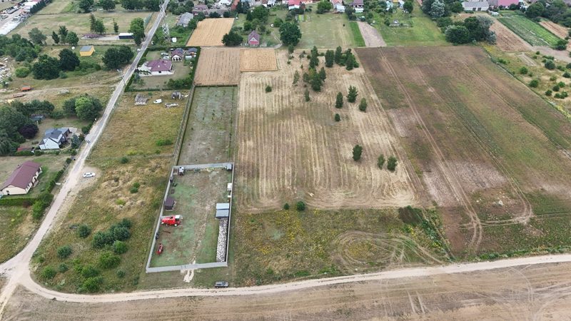 Działka na sprzedaż 843 m²: Działki budowlane na skraju Lisiego Pola, 7 km od Chojny