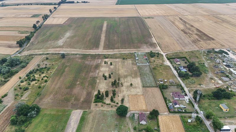 Działka na sprzedaż 843 m²: Działki budowlane na skraju Lisiego Pola, 7 km od Chojny