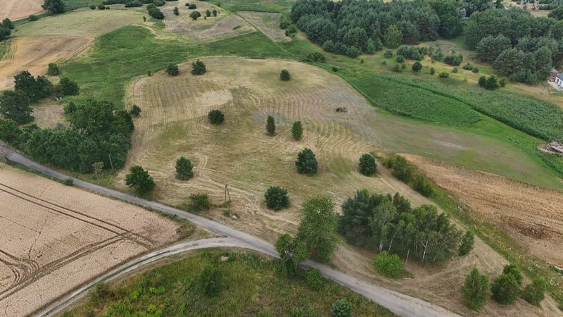 Działka na sprzedaż 9 560 m²: Działki budowlane naprzeciw lasu w Lisim Polu, 8 km od Chojny