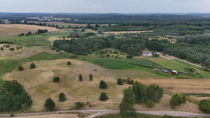 Działka na sprzedaż 9 560 m²: Działki budowlane naprzeciw lasu w Lisim Polu, 8 km od Chojny
