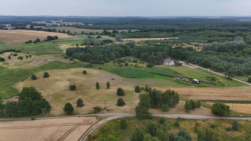 Działka na sprzedaż 9 560 m²: Działki budowlane naprzeciw lasu w Lisim Polu, 8 km od Chojny