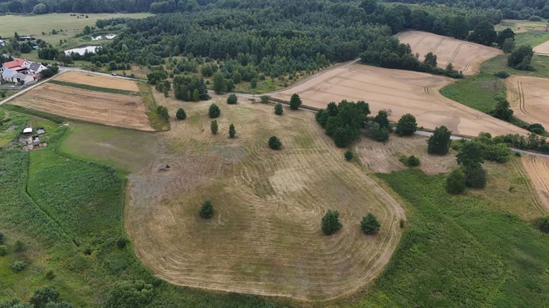 Działka na sprzedaż 9 560 m²: Działki budowlane naprzeciw lasu w Lisim Polu, 8 km od Chojny