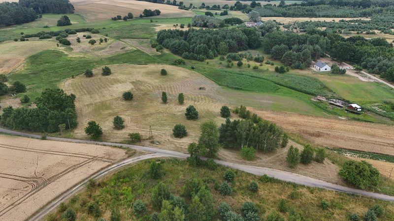 Działka na sprzedaż 13 024 m²: Działka budowlana w Lisim Polu, 8 km od Chojny