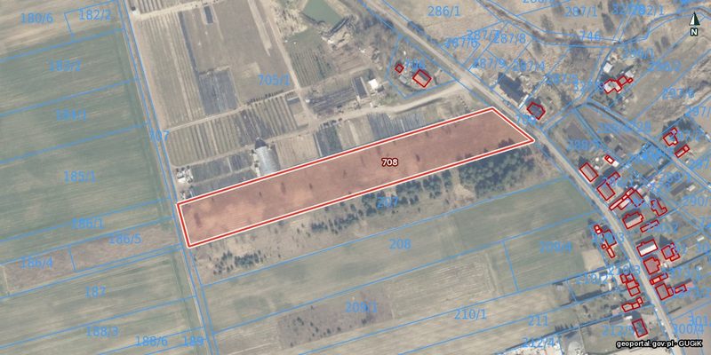 Działka na sprzedaż 12 599 m²: Działka budowlana w Lisim Polu, 10 km od Chojny