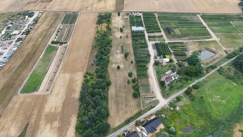 Działka na sprzedaż 12 599 m²: Działka budowlana w Lisim Polu, 10 km od Chojny
