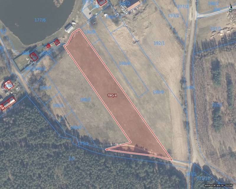 Działka na sprzedaż 9 501 m²: Działka budowlana przy lesie w Strzelczynie, 9 km od Trzcińska-Zdroju