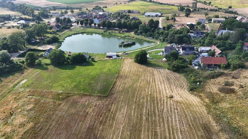 Działka na sprzedaż 9 501 m²: Działka budowlana przy lesie w Strzelczynie, 9 km od Trzcińska-Zdroju
