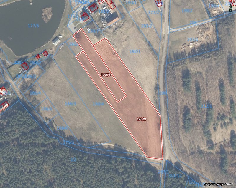 Działka na sprzedaż 15 109 m²: Dwie działki budowlane przy lesie w Strzelczynie, 9 km od Trzcińska-Zdroju
